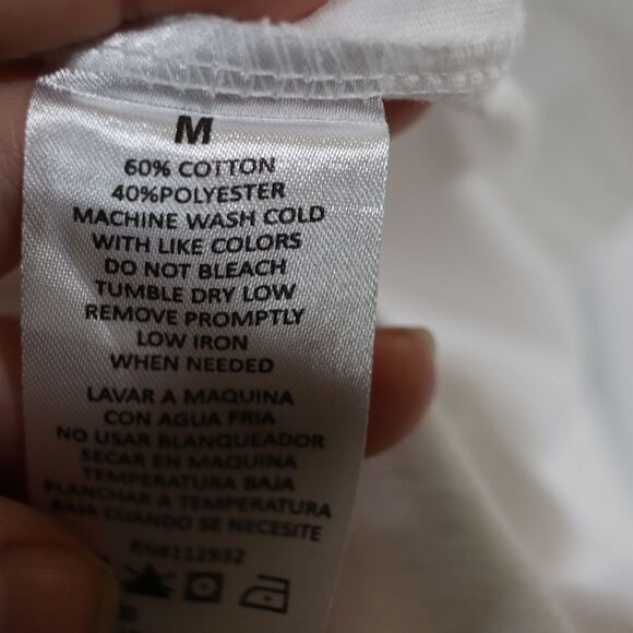 Exist Las Vegas Pink and White Long Sleeve Tee Preppy Varsity Shirt Medium - Picture 10 of 10